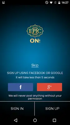 EPIC ON! android App screenshot 7